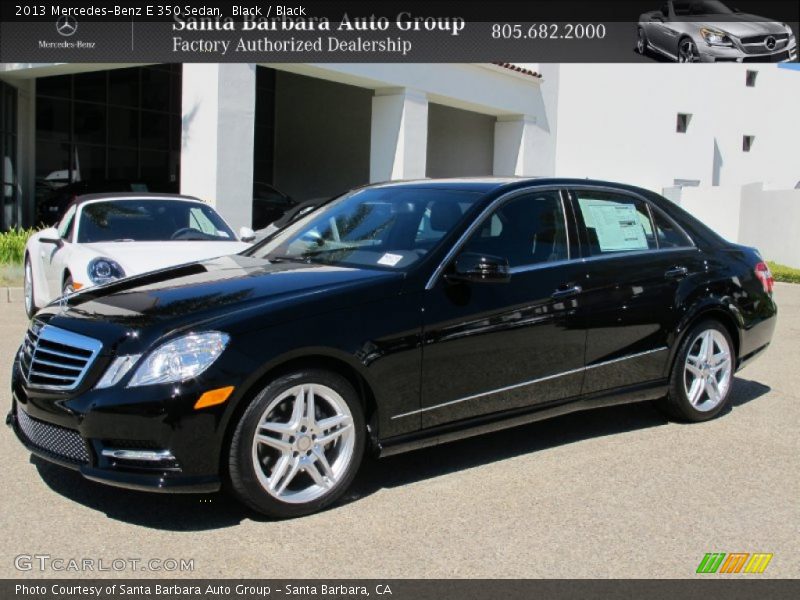 Black / Black 2013 Mercedes-Benz E 350 Sedan