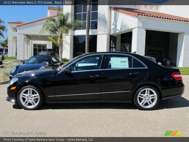 Black / Black 2013 Mercedes-Benz E 350 Sedan