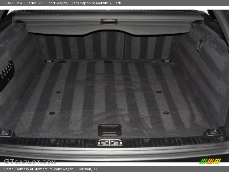  2003 5 Series 525i Sport Wagon Trunk