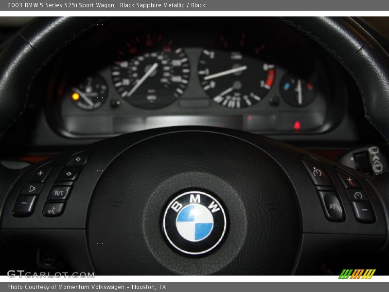 Controls of 2003 5 Series 525i Sport Wagon