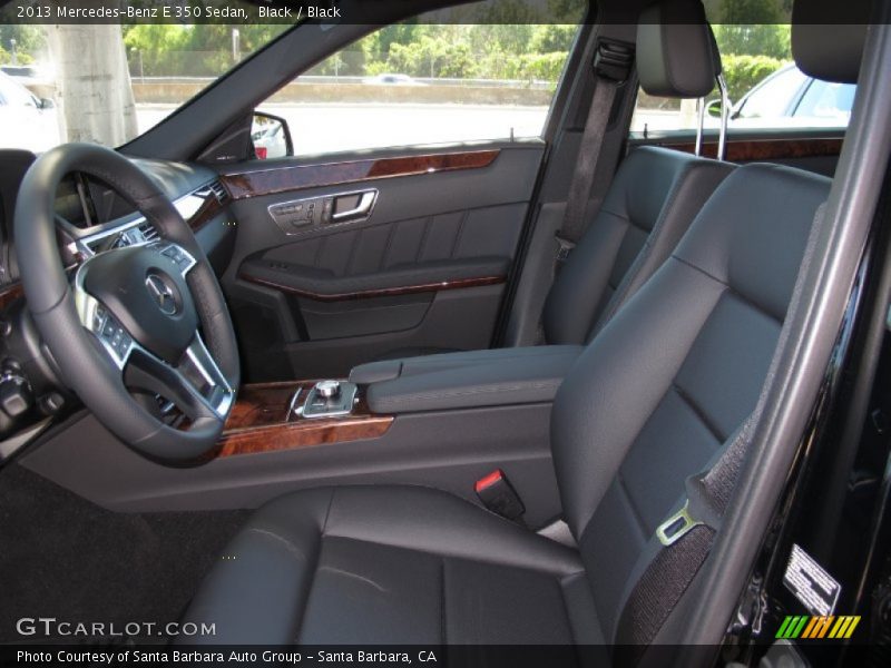 Black / Black 2013 Mercedes-Benz E 350 Sedan