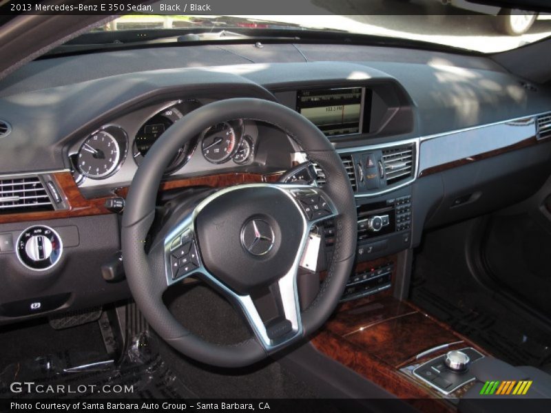 Black / Black 2013 Mercedes-Benz E 350 Sedan