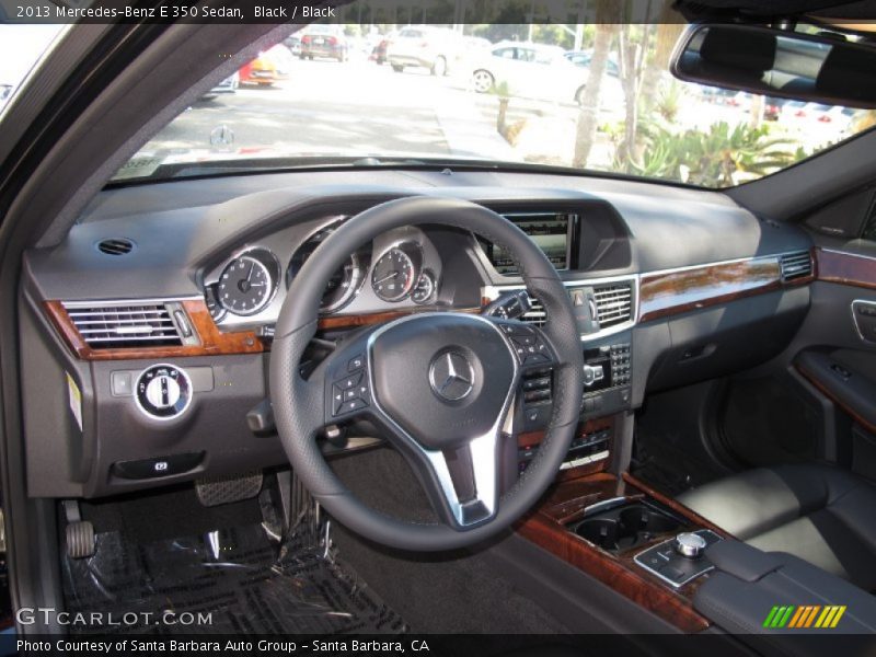 Black / Black 2013 Mercedes-Benz E 350 Sedan