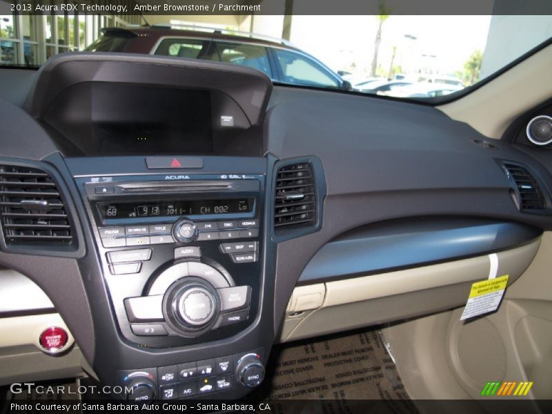 Amber Brownstone / Parchment 2013 Acura RDX Technology