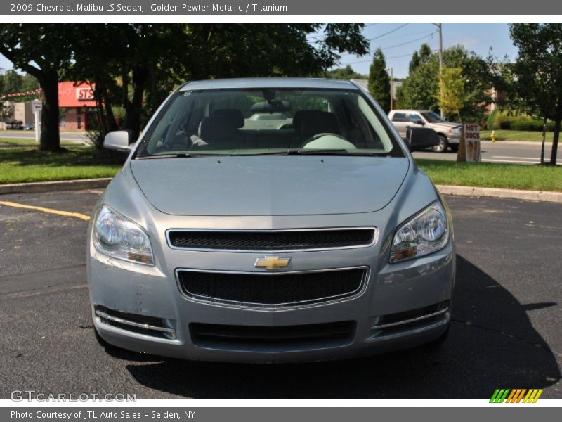 Golden Pewter Metallic / Titanium 2009 Chevrolet Malibu LS Sedan