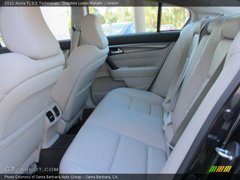 Graphite Luster Metallic / Umber 2012 Acura TL 3.5 Technology
