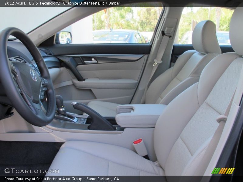 Graphite Luster Metallic / Umber 2012 Acura TL 3.5 Technology
