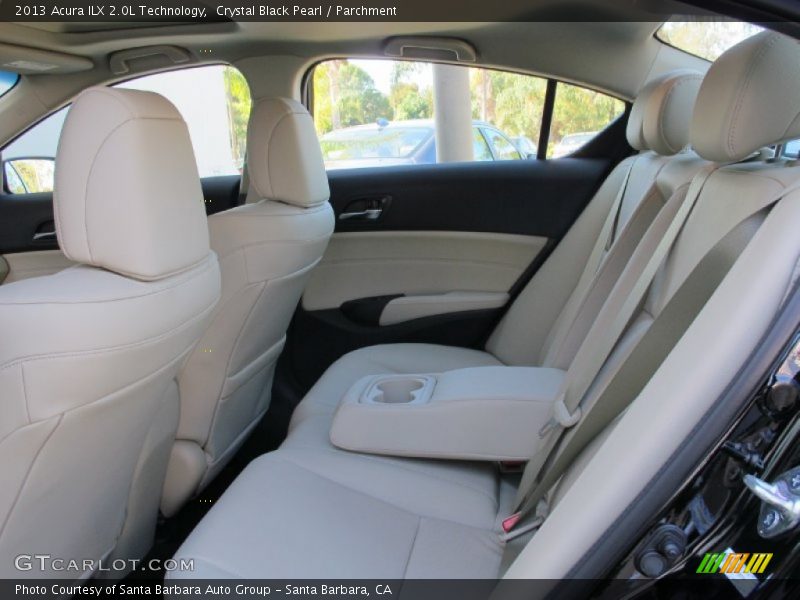 Crystal Black Pearl / Parchment 2013 Acura ILX 2.0L Technology