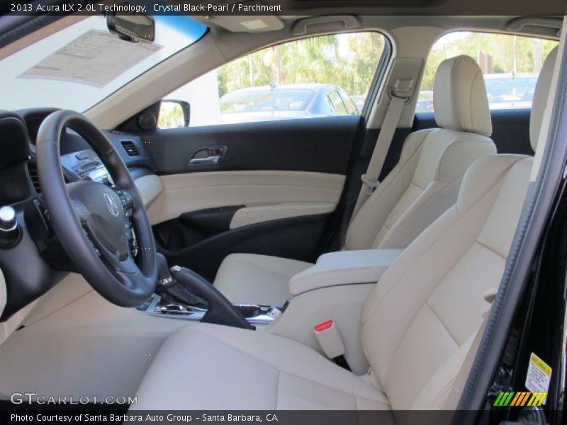 Crystal Black Pearl / Parchment 2013 Acura ILX 2.0L Technology