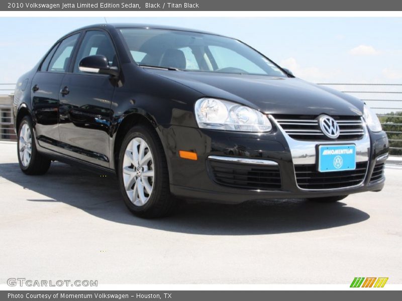 Black / Titan Black 2010 Volkswagen Jetta Limited Edition Sedan