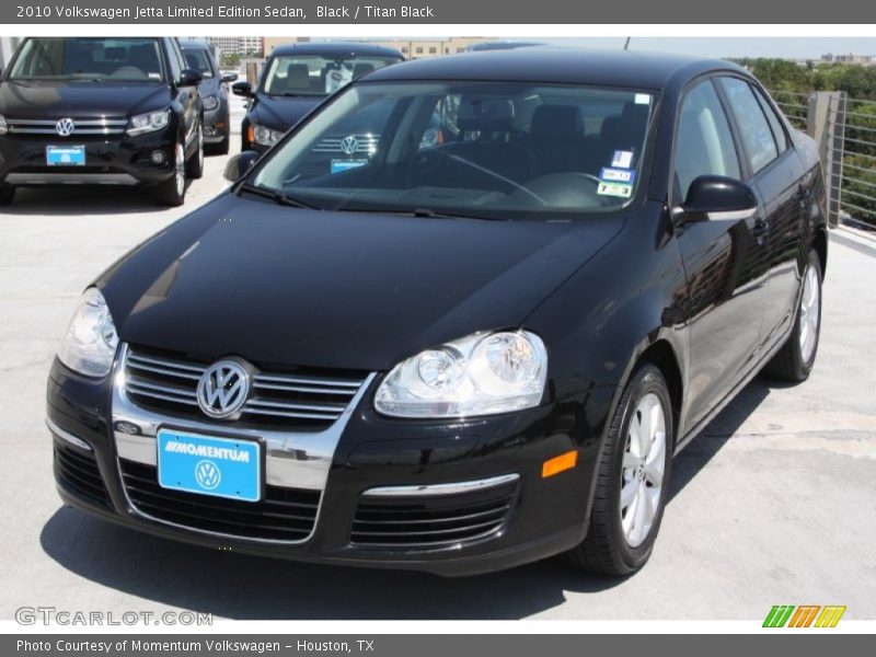Black / Titan Black 2010 Volkswagen Jetta Limited Edition Sedan