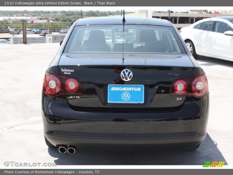 Black / Titan Black 2010 Volkswagen Jetta Limited Edition Sedan