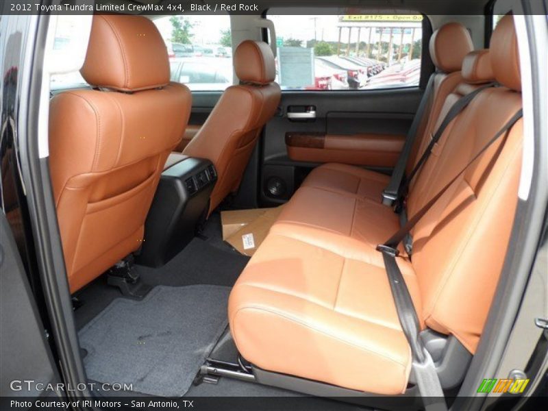 Black / Red Rock 2012 Toyota Tundra Limited CrewMax 4x4