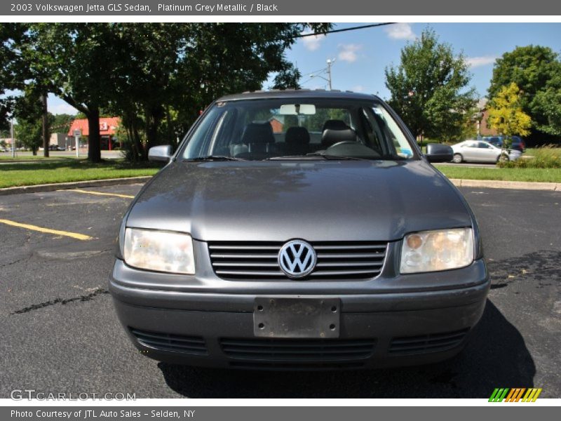 Platinum Grey Metallic / Black 2003 Volkswagen Jetta GLS Sedan