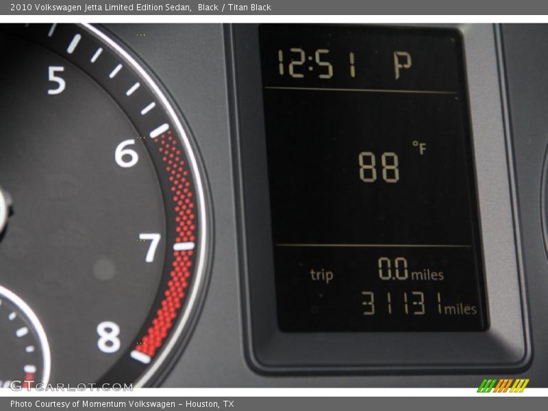 Black / Titan Black 2010 Volkswagen Jetta Limited Edition Sedan