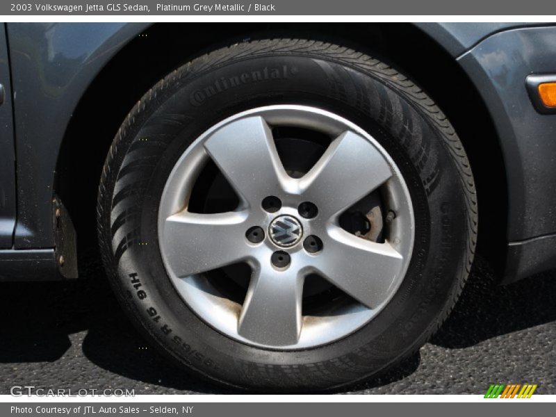 Platinum Grey Metallic / Black 2003 Volkswagen Jetta GLS Sedan