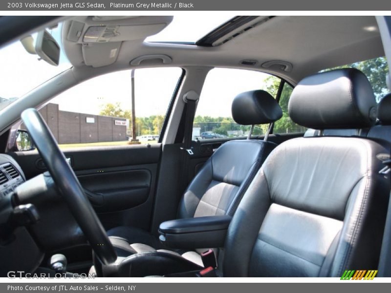 Platinum Grey Metallic / Black 2003 Volkswagen Jetta GLS Sedan
