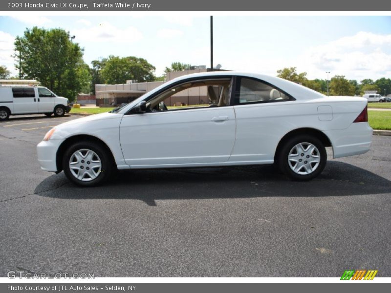 Taffeta White / Ivory 2003 Honda Civic LX Coupe