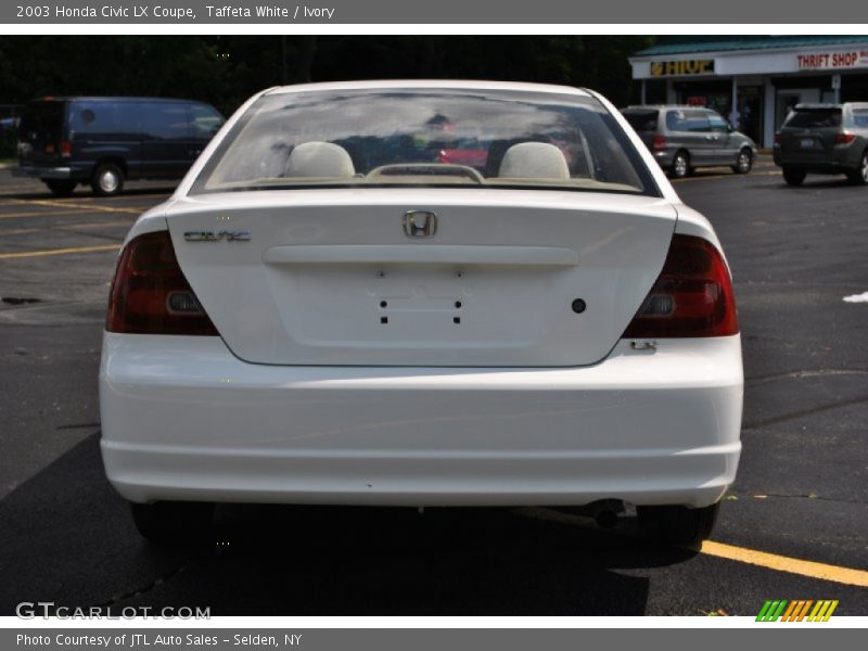 Taffeta White / Ivory 2003 Honda Civic LX Coupe