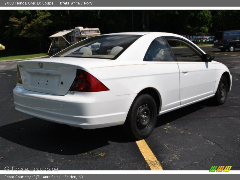 Taffeta White / Ivory 2003 Honda Civic LX Coupe