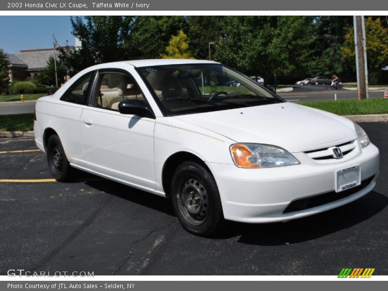 Taffeta White / Ivory 2003 Honda Civic LX Coupe