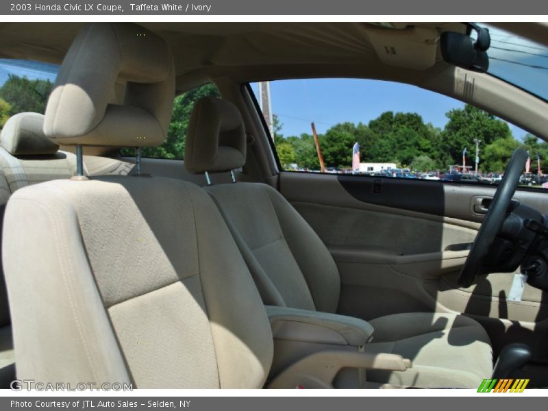 Taffeta White / Ivory 2003 Honda Civic LX Coupe