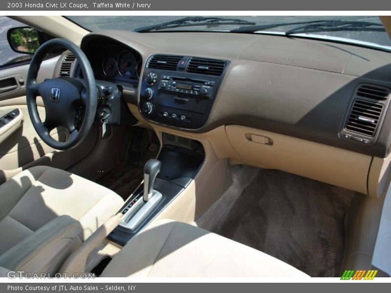 Taffeta White / Ivory 2003 Honda Civic LX Coupe