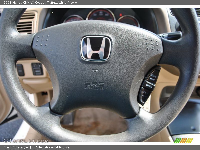 Taffeta White / Ivory 2003 Honda Civic LX Coupe