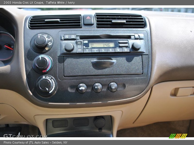 Taffeta White / Ivory 2003 Honda Civic LX Coupe