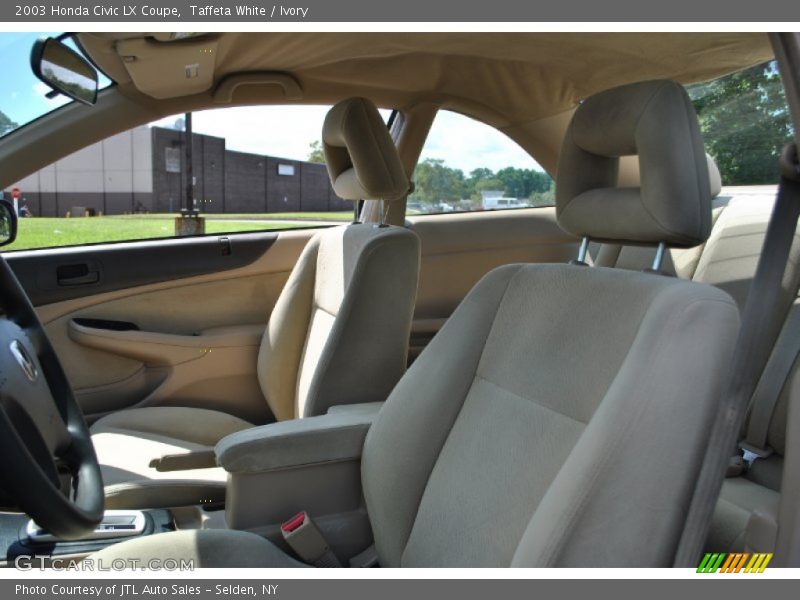 Taffeta White / Ivory 2003 Honda Civic LX Coupe