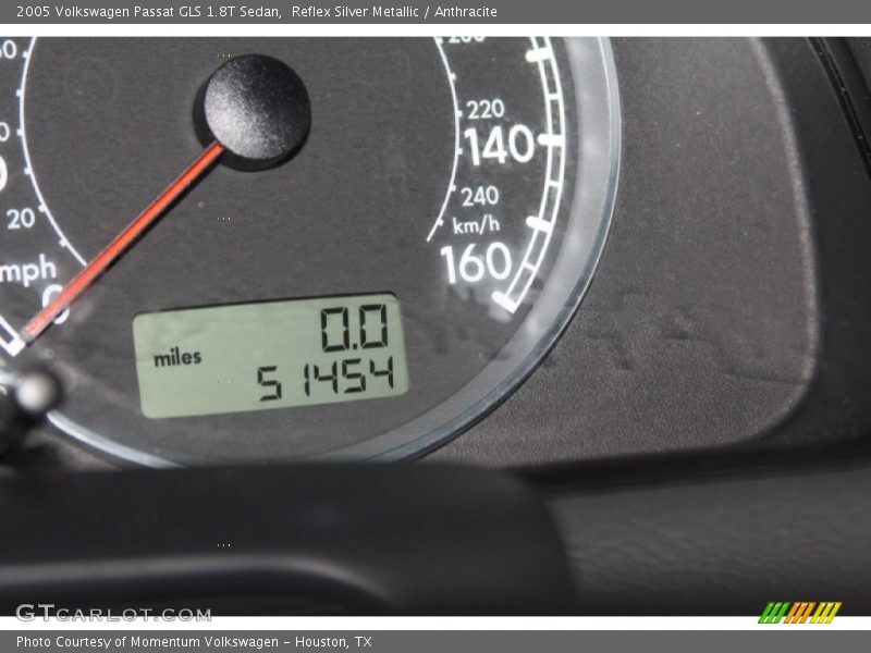 Reflex Silver Metallic / Anthracite 2005 Volkswagen Passat GLS 1.8T Sedan