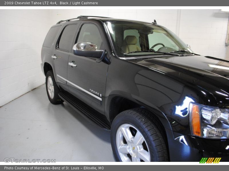 Black / Light Cashmere 2009 Chevrolet Tahoe LTZ 4x4