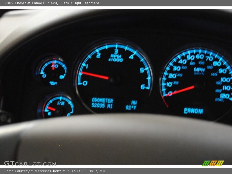 Black / Light Cashmere 2009 Chevrolet Tahoe LTZ 4x4