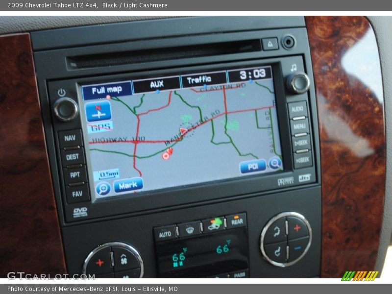 Black / Light Cashmere 2009 Chevrolet Tahoe LTZ 4x4