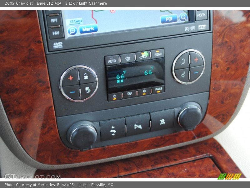 Black / Light Cashmere 2009 Chevrolet Tahoe LTZ 4x4