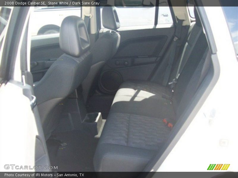 Stone White / Dark Slate Gray 2008 Dodge Caliber SE