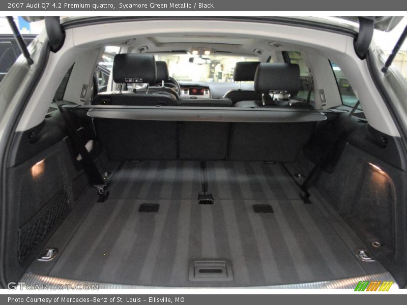 Sycamore Green Metallic / Black 2007 Audi Q7 4.2 Premium quattro