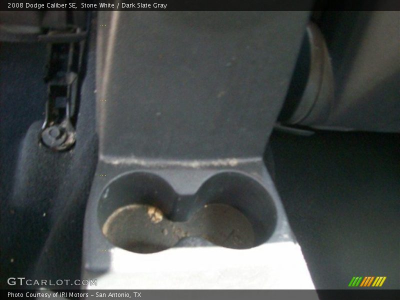 Stone White / Dark Slate Gray 2008 Dodge Caliber SE