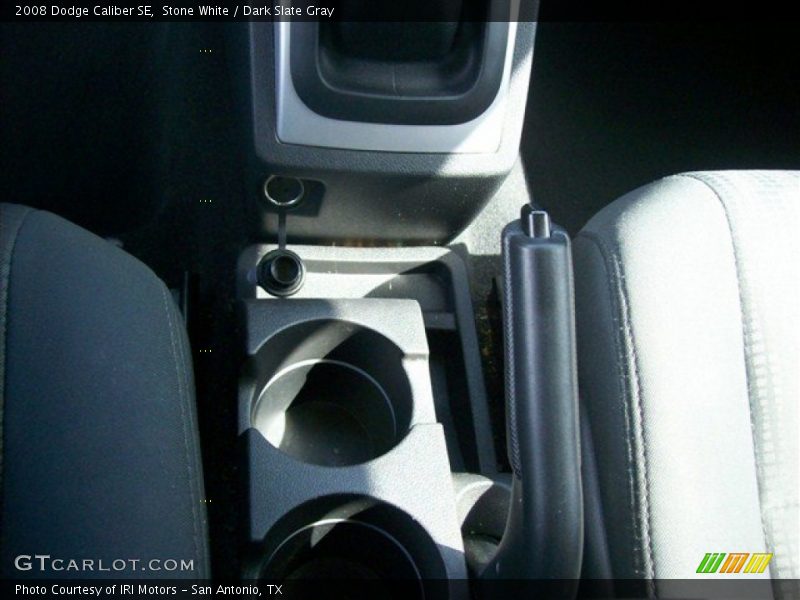 Stone White / Dark Slate Gray 2008 Dodge Caliber SE