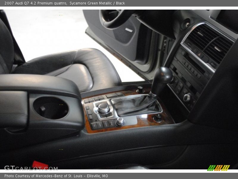 Sycamore Green Metallic / Black 2007 Audi Q7 4.2 Premium quattro