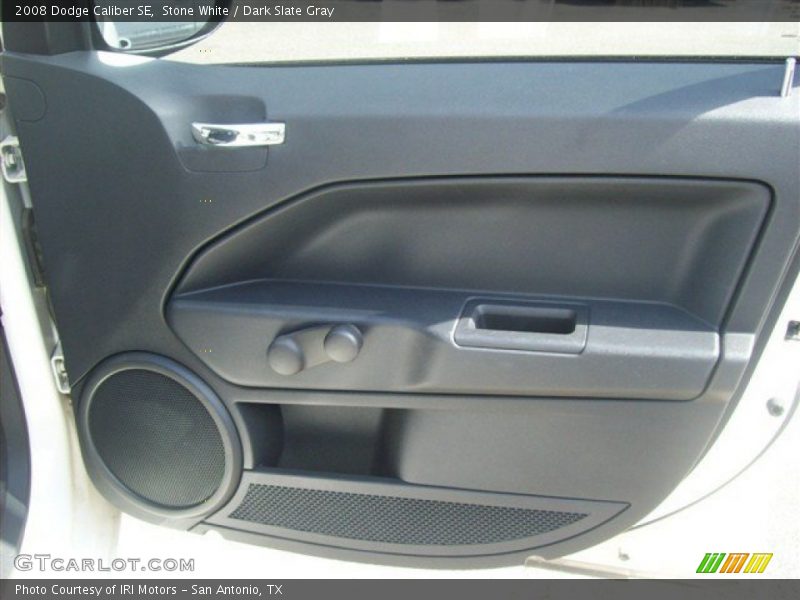 Stone White / Dark Slate Gray 2008 Dodge Caliber SE