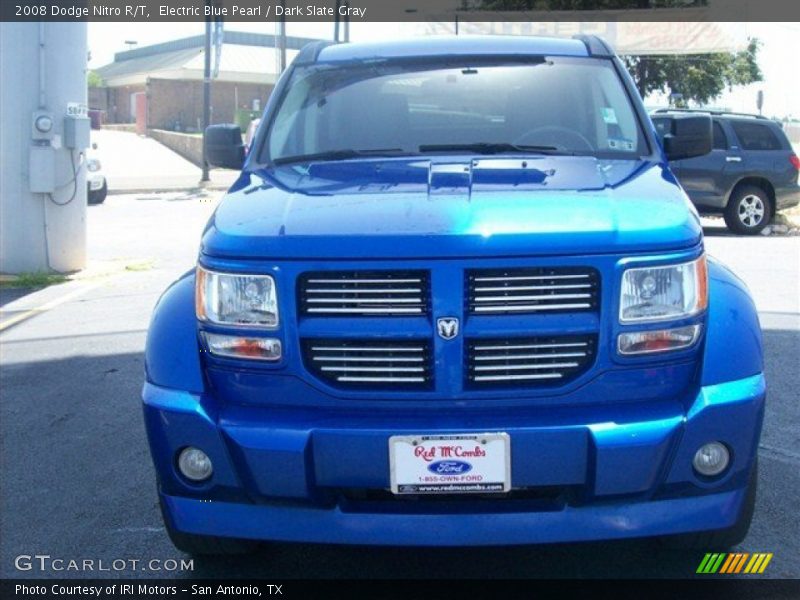 Electric Blue Pearl / Dark Slate Gray 2008 Dodge Nitro R/T