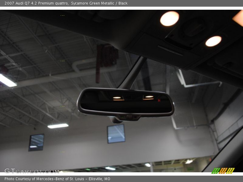 Sycamore Green Metallic / Black 2007 Audi Q7 4.2 Premium quattro
