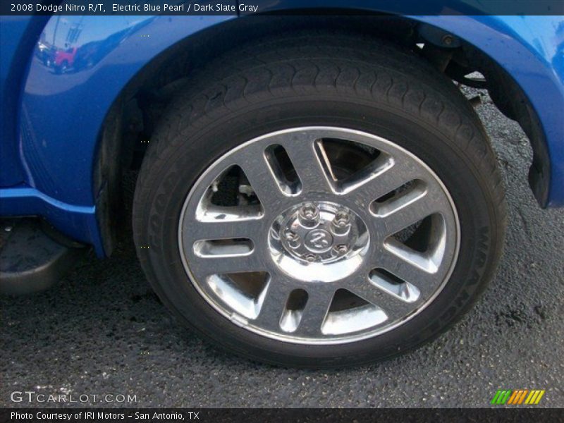 Electric Blue Pearl / Dark Slate Gray 2008 Dodge Nitro R/T