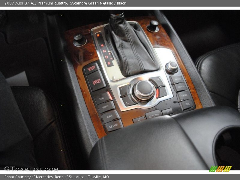 Sycamore Green Metallic / Black 2007 Audi Q7 4.2 Premium quattro