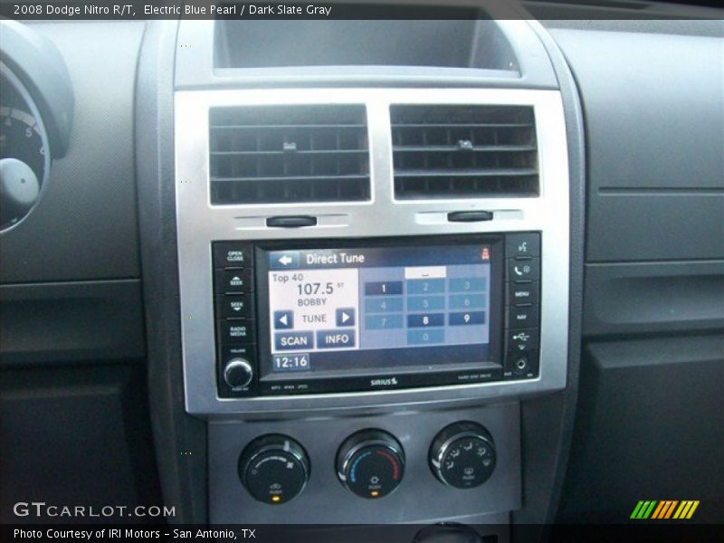 Electric Blue Pearl / Dark Slate Gray 2008 Dodge Nitro R/T