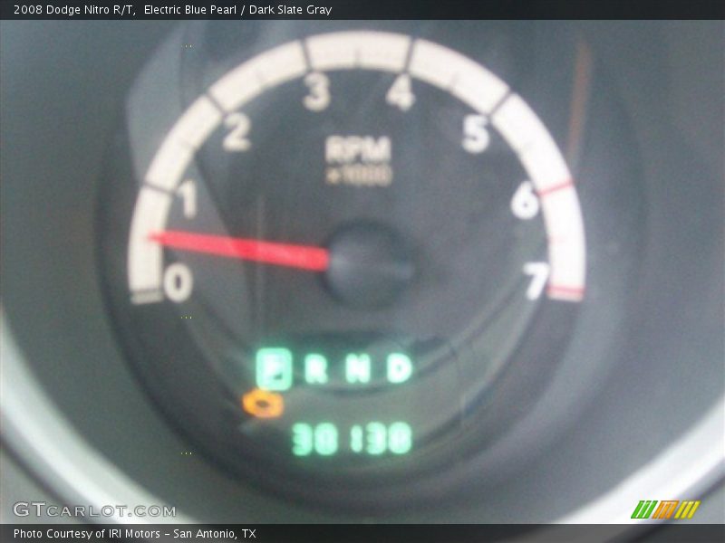 Electric Blue Pearl / Dark Slate Gray 2008 Dodge Nitro R/T