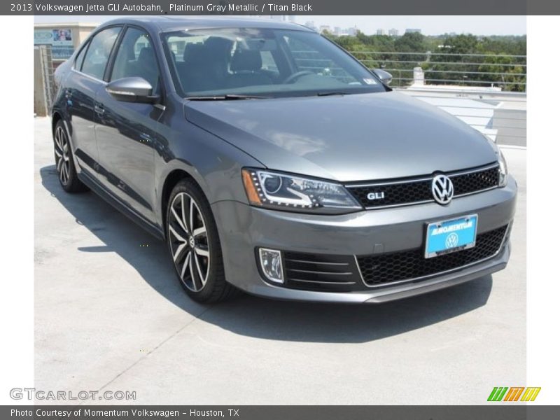 Platinum Gray Metallic / Titan Black 2013 Volkswagen Jetta GLI Autobahn