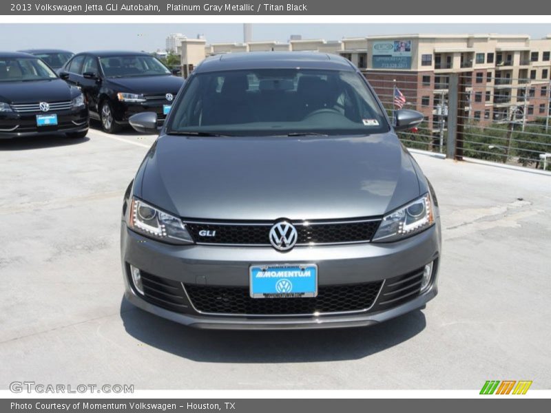 Platinum Gray Metallic / Titan Black 2013 Volkswagen Jetta GLI Autobahn