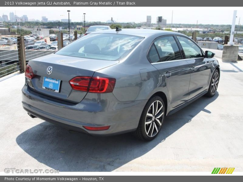 Platinum Gray Metallic / Titan Black 2013 Volkswagen Jetta GLI Autobahn